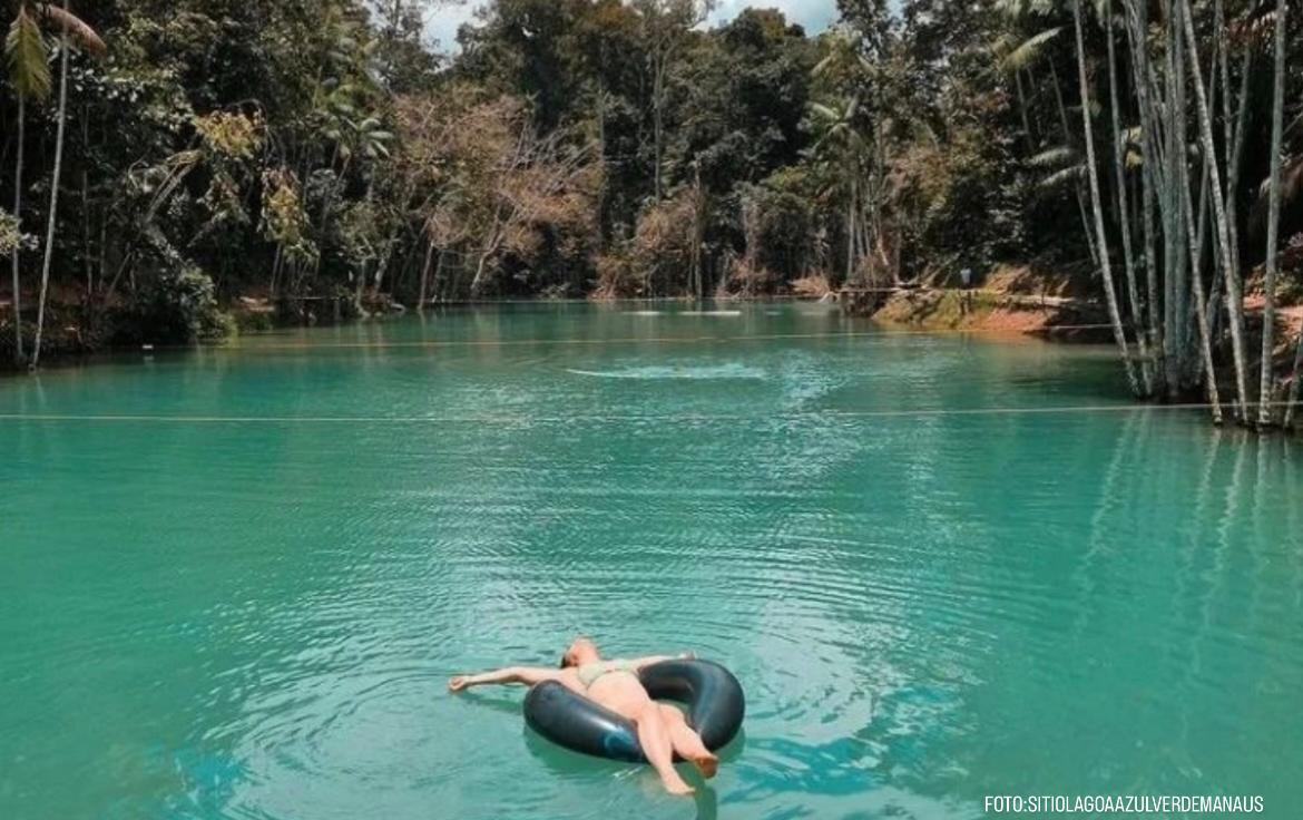 Let’s go turistar em Manaus, na Lagoa Azul e Verde?