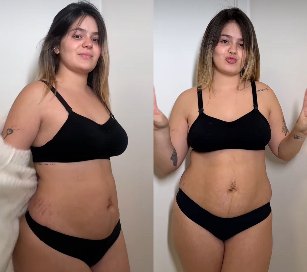 Viih Tube mostra como ficou o corpo um mês após o nascimento da filha 