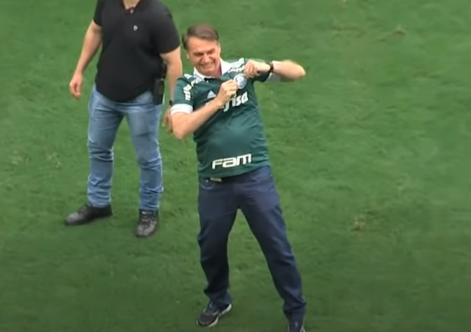 Bolsonaro vai ao Allianz Parque torcer pelo Palmeiras contra o Botafogo