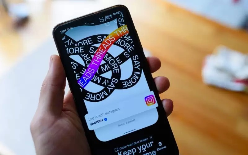 Threads não permite deletar conta sem sair do Instagram