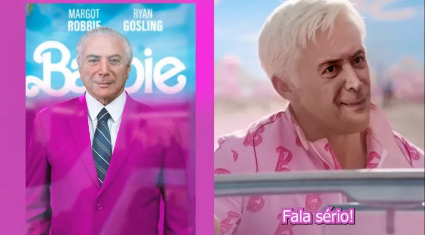 Temer apaga vídeo em que aparece como Ken ao entrar na onda do filme Barbie