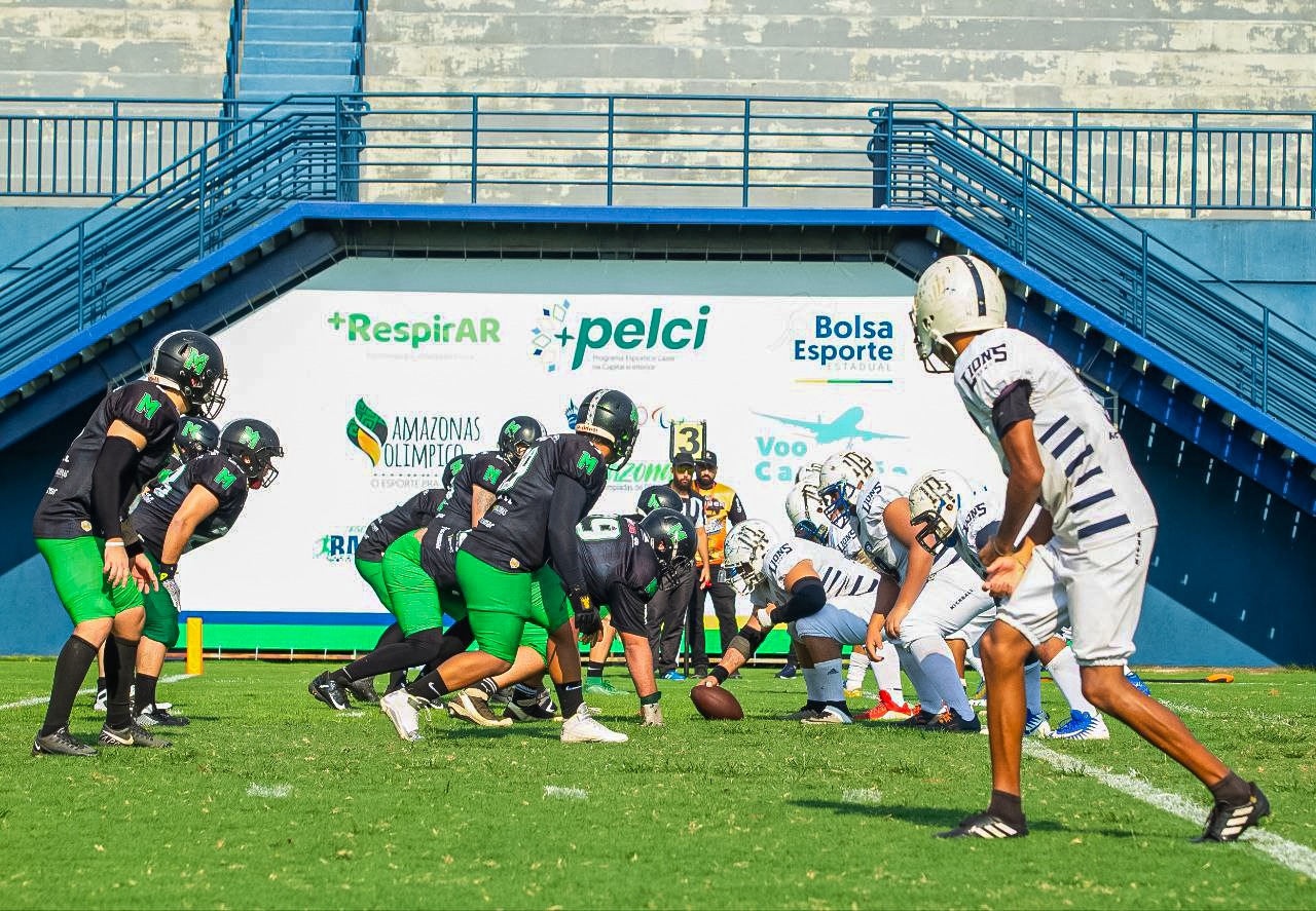 Futebol Americano: Manaus FA segue invicto ao vencer Remo Lions