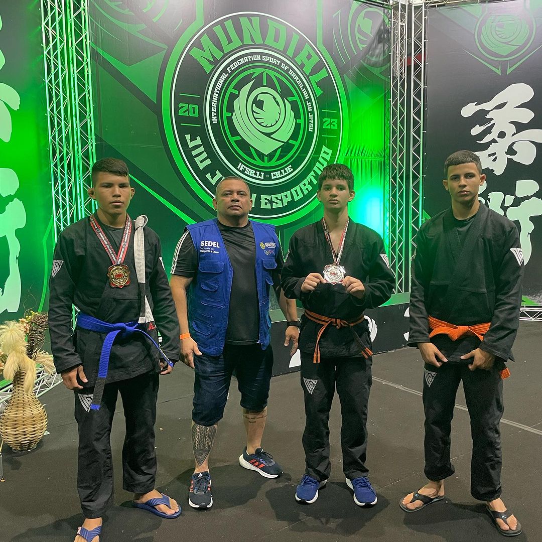 Amazonenses se destacam no Mundial de Jiu-Jitsu Kids em São Paulo