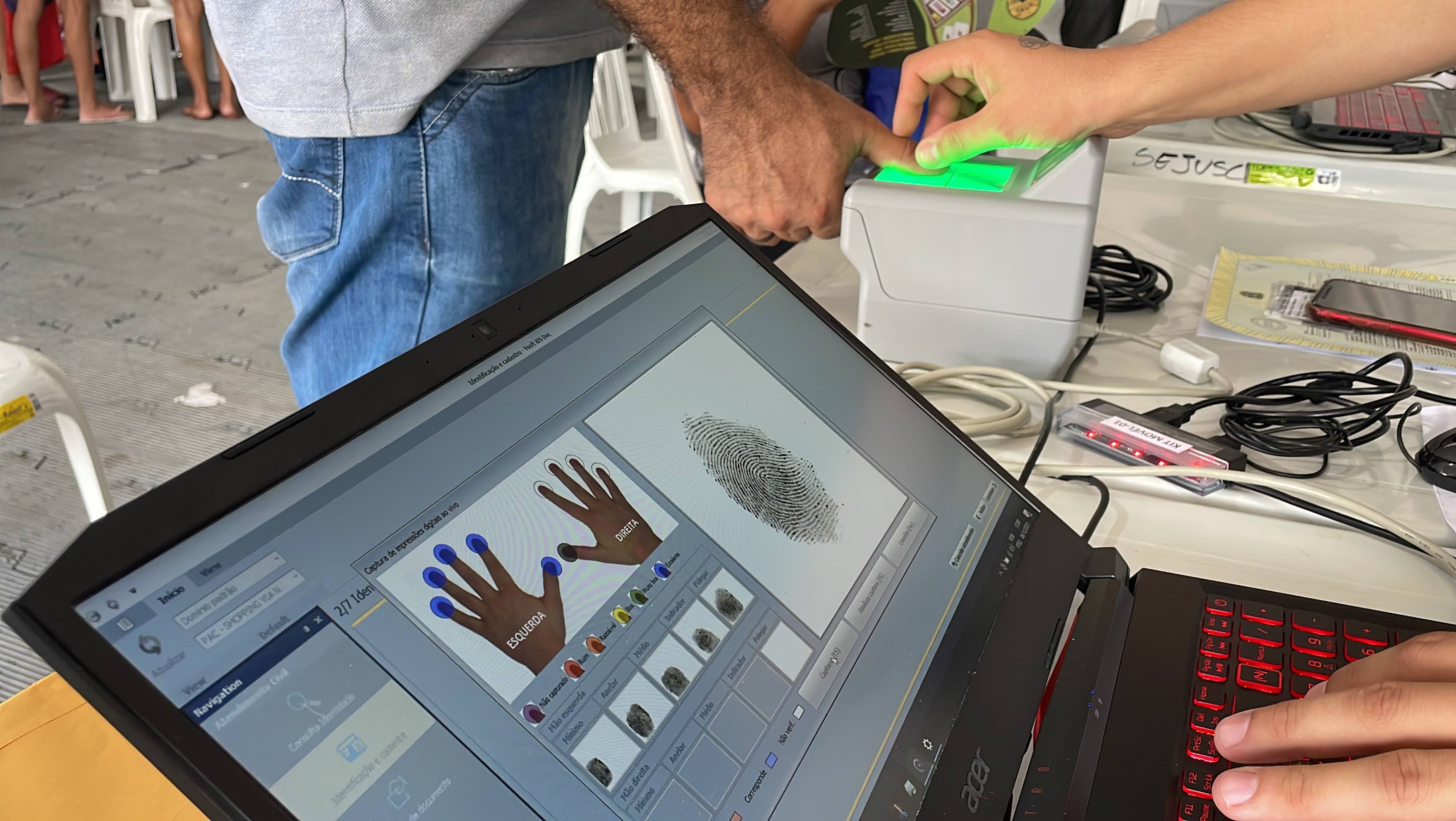 Cerca de 120 Carteiras de Identidade Nacional são emitidas durante Expoagro