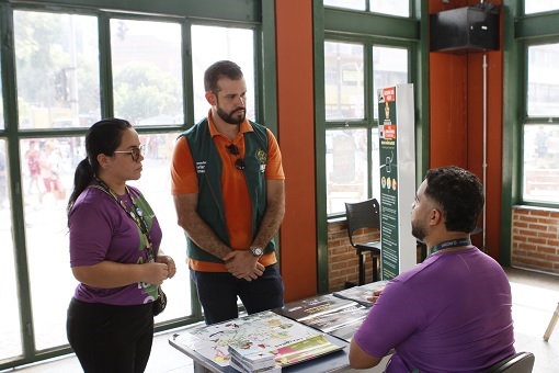 Obras no Centro de Atendimento ao Turista chegam à reta final em Manaus