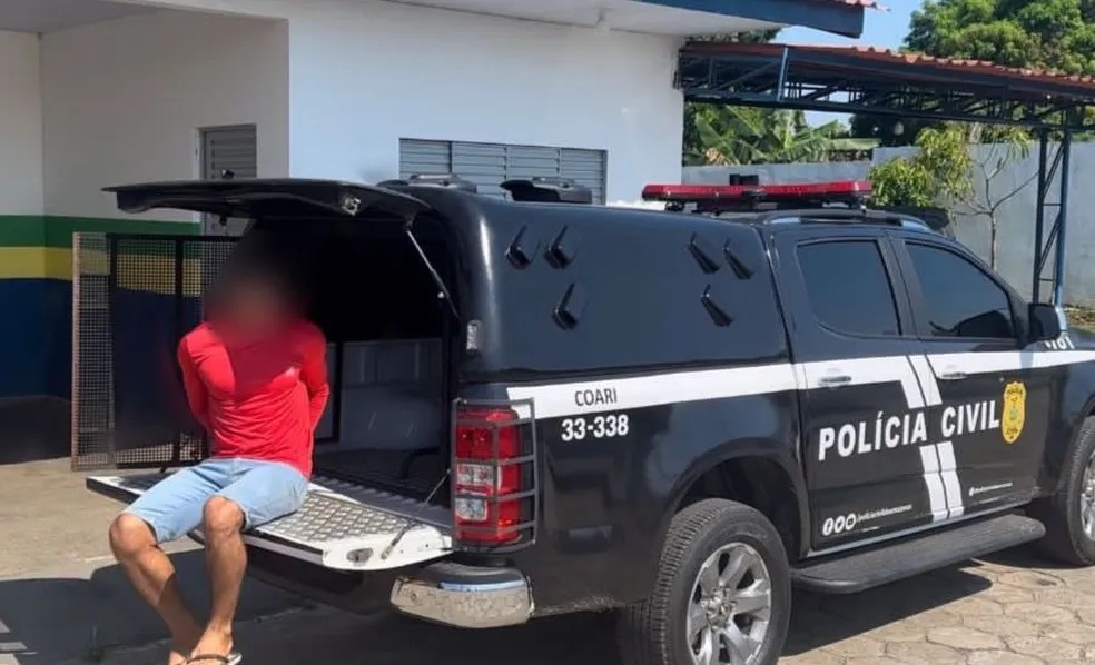 Homem é preso suspeito de tentar matar idoso a facadas no Amazonas