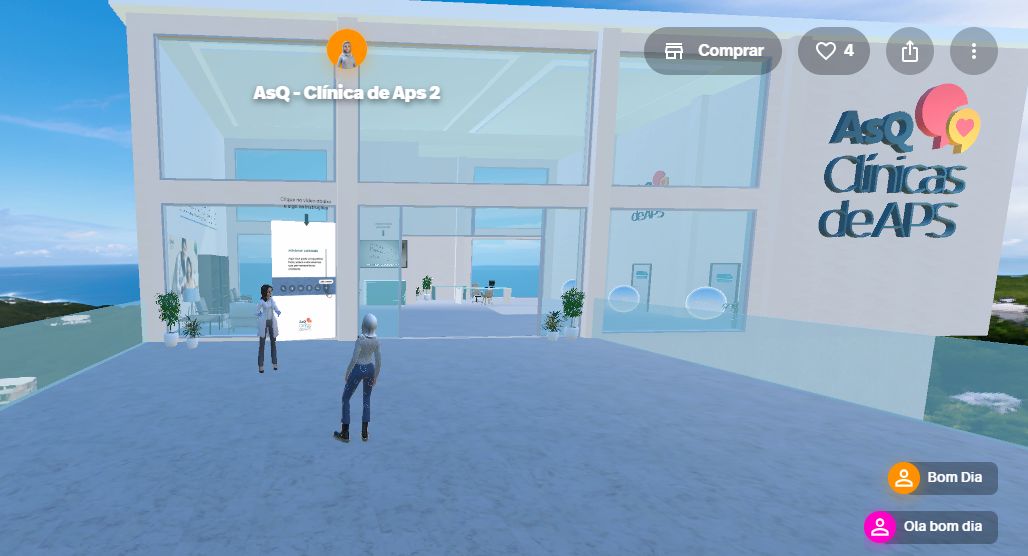 Clínica de saúde no metaverso é atração do Conarh