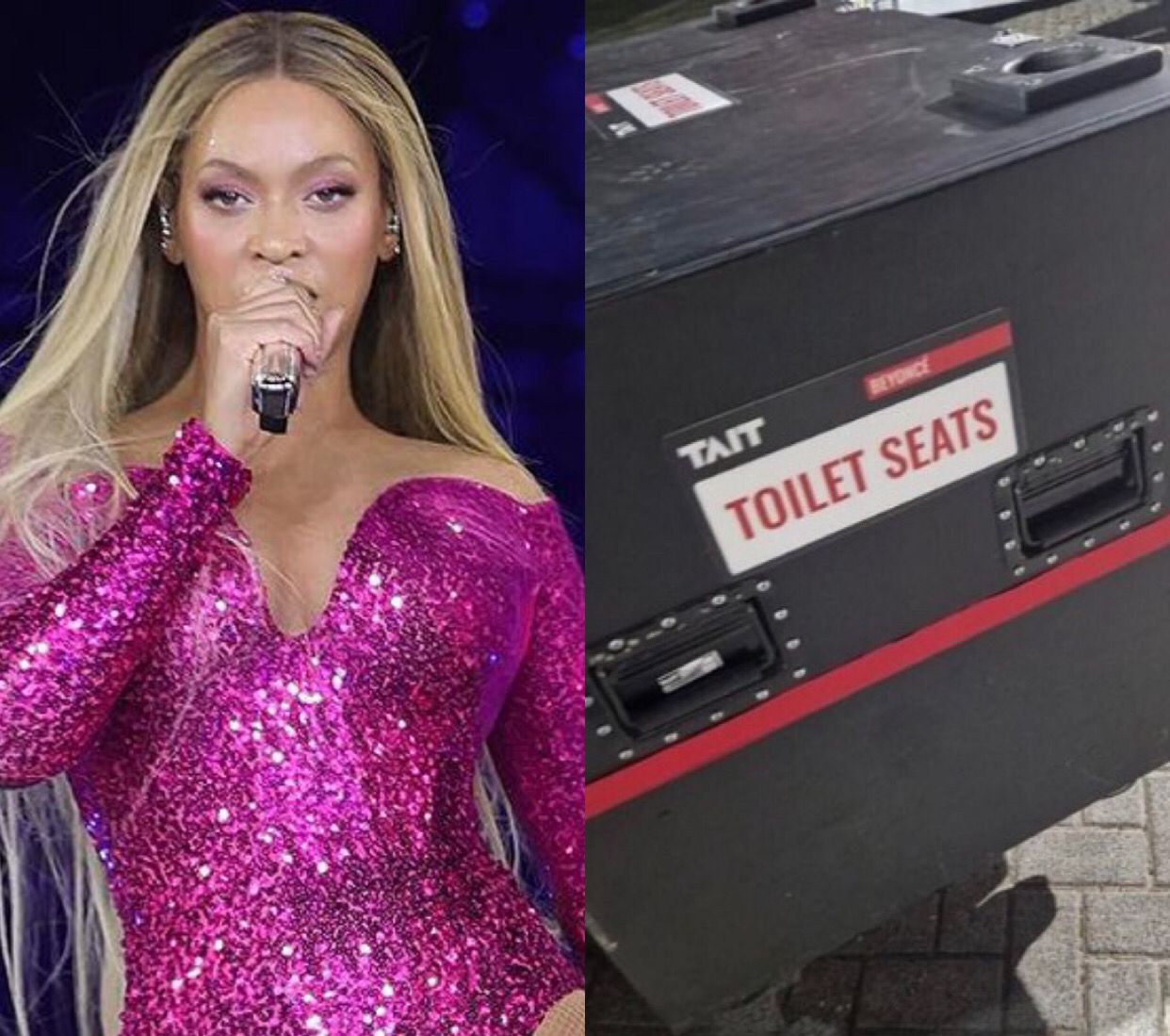 Beyoncé leva o próprio vaso sanitário para shows da turnê 'Renaissance'