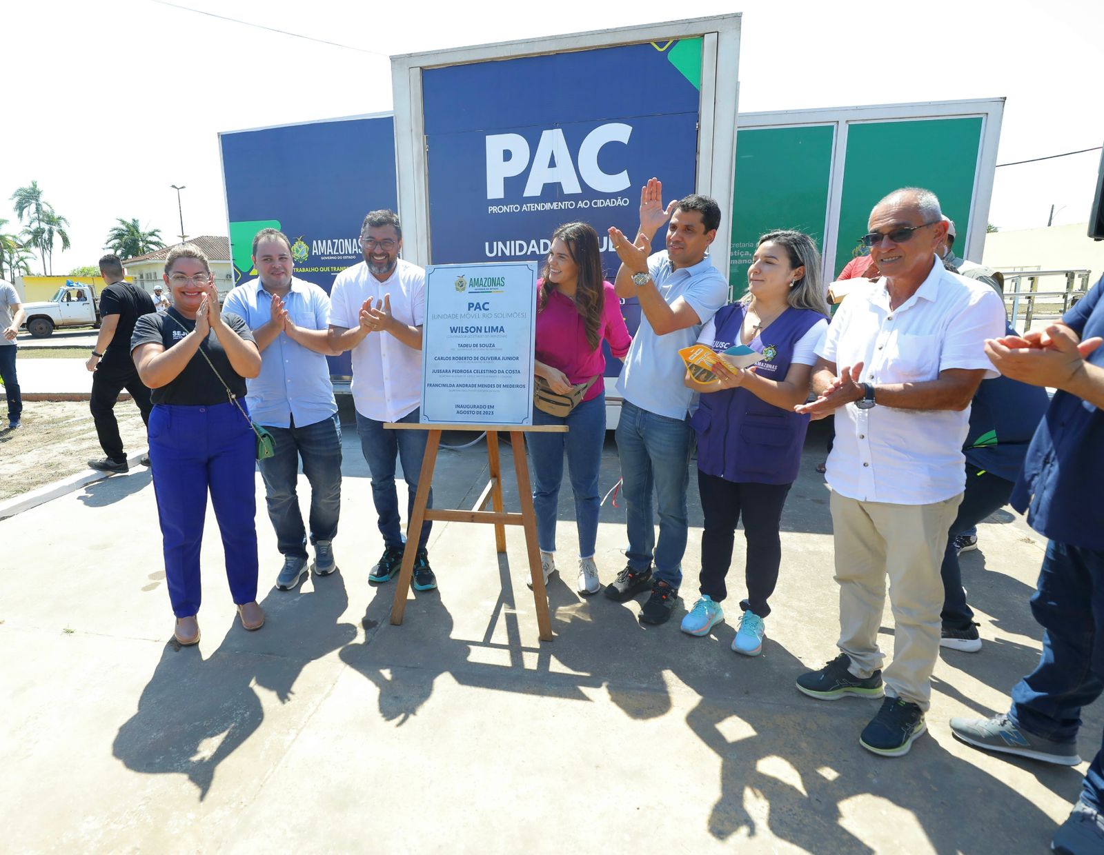 Unidade móvel do PAC é inaugurada em Maués, no Amazonas