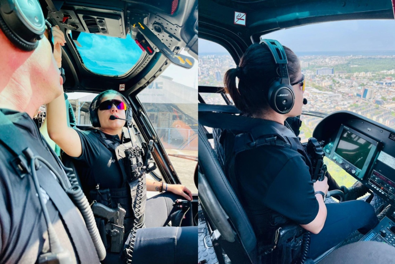 SSP ganha primeira capitã piloto no quadro de operações aéreas no Amazonas