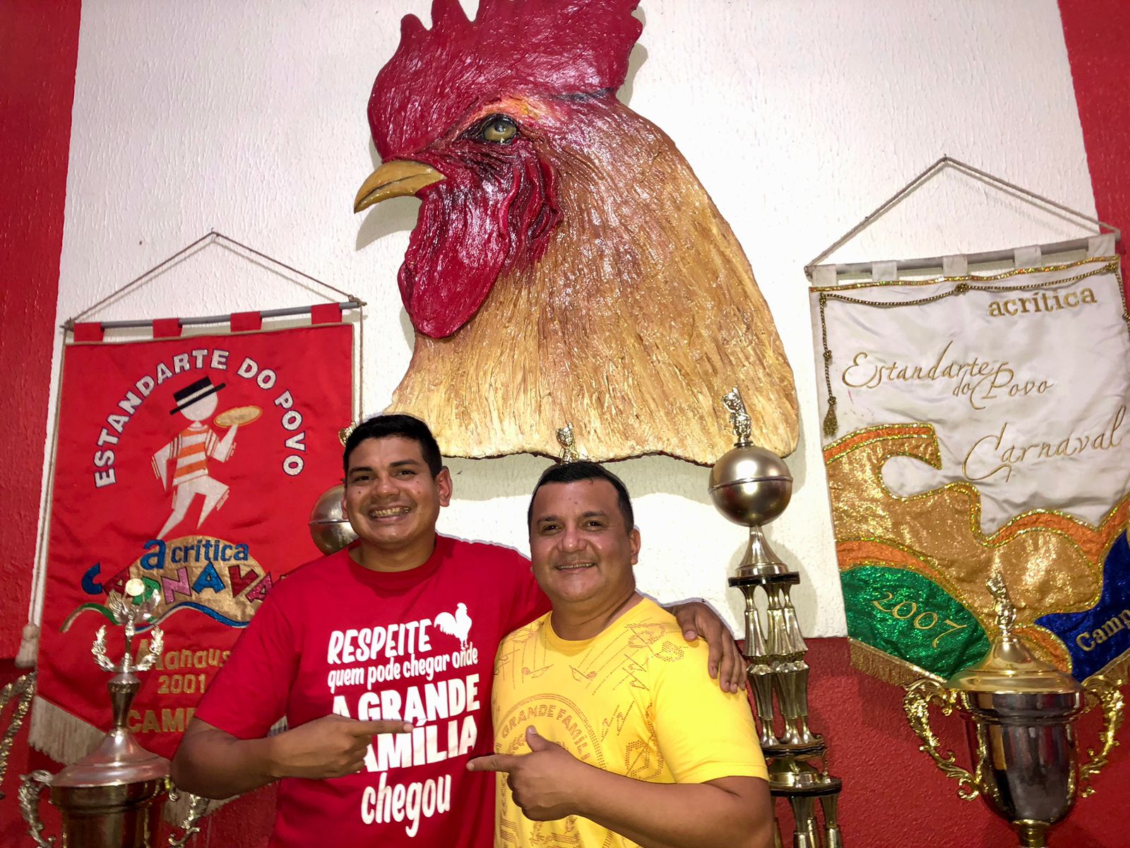 Novo presidente da escola de samba A Grande Família é empossado em Manaus