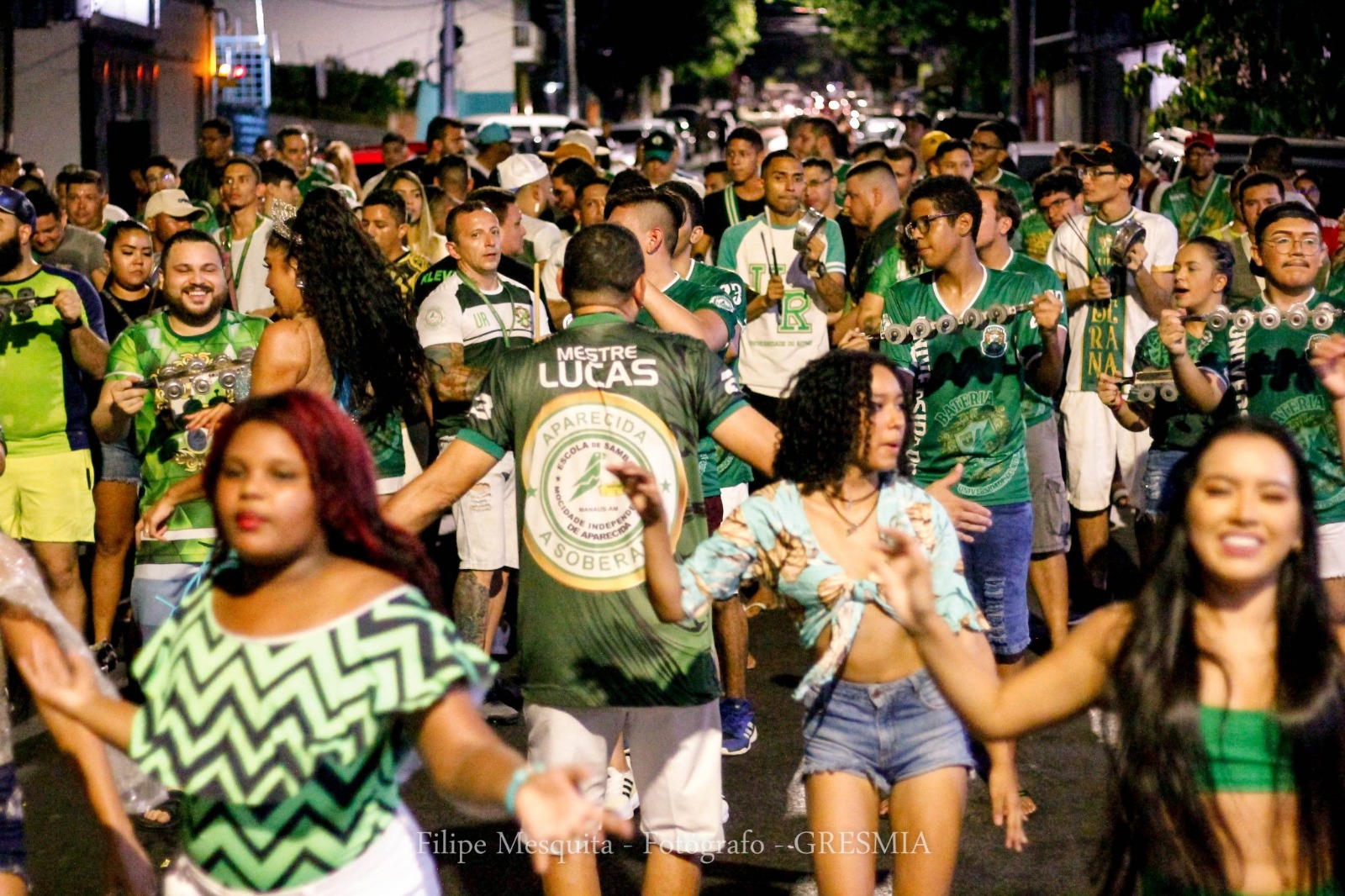 Mocidade Independente de Aparecida inicia ensaios com bateria em Manaus