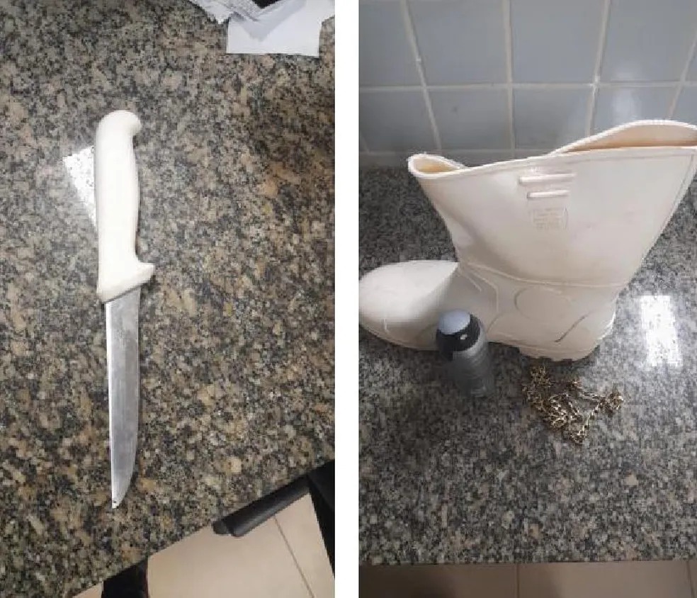 Ladrão tenta assaltar açougueiro e acaba esfaqueado na boca e ombro