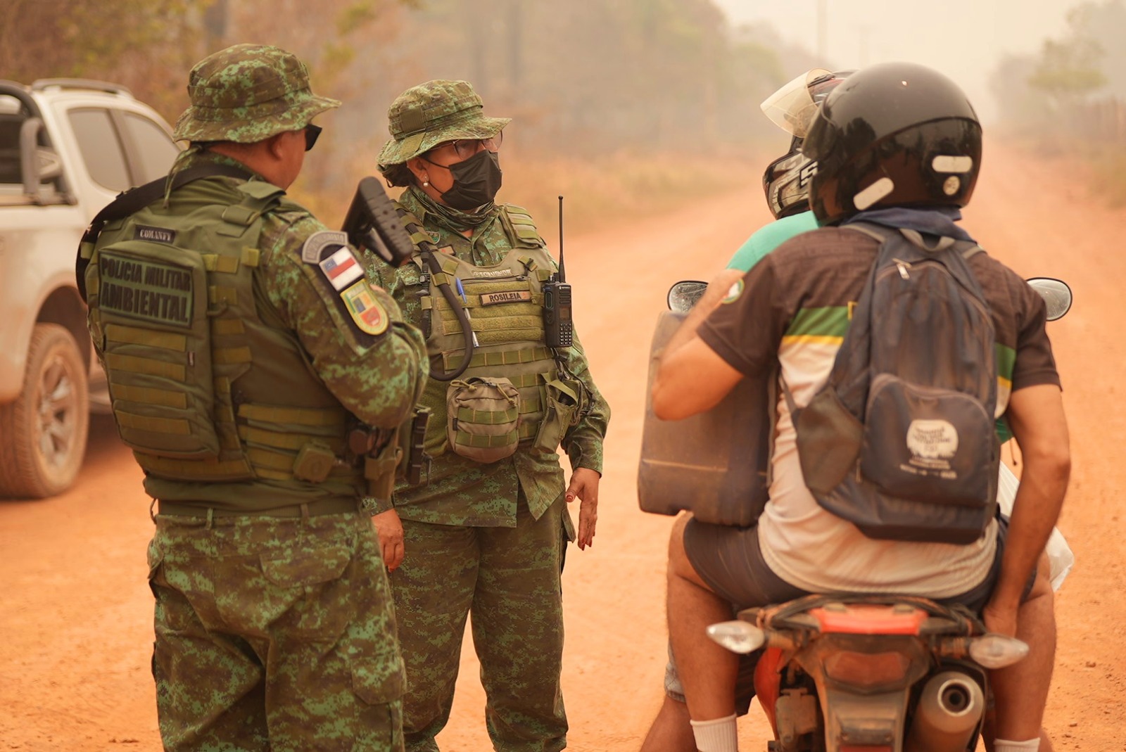 Fiscalização contra focos de incêndio é reforçada em estradas no Amazonas