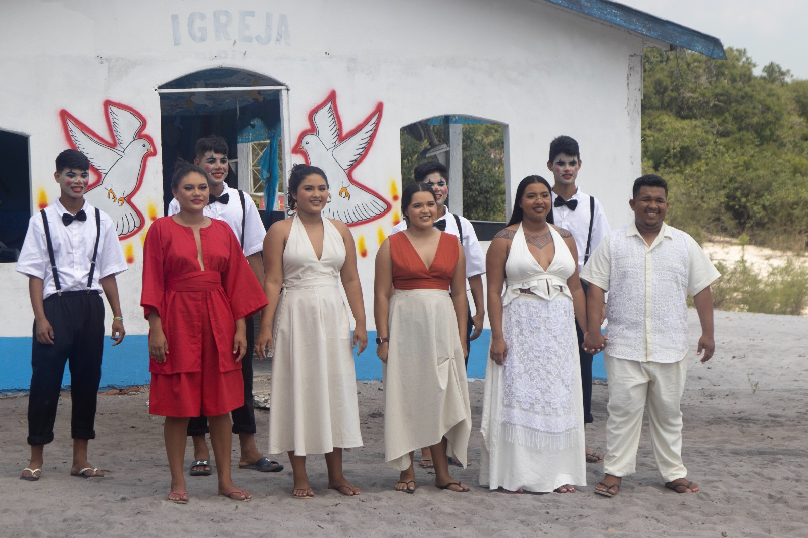 Espetáculo arrecada doações para famílias atingidas pela seca no Amazonas
