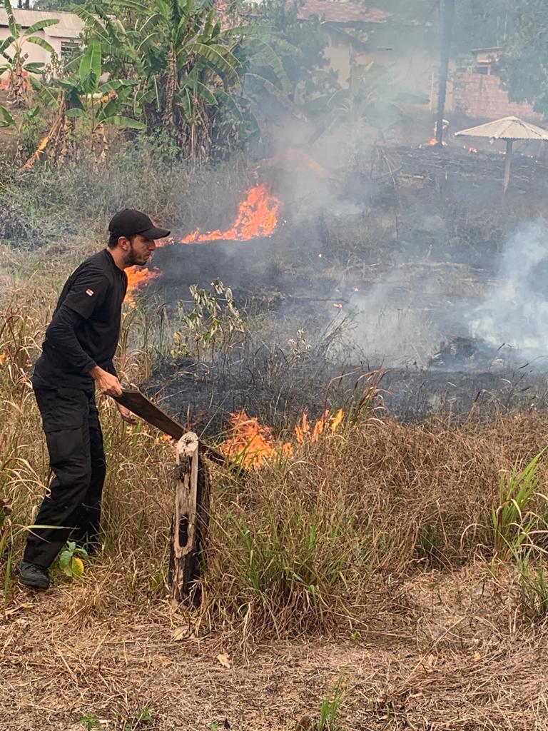 Força-tarefa atua em combate contra queimadas em Autazes no Amazonas