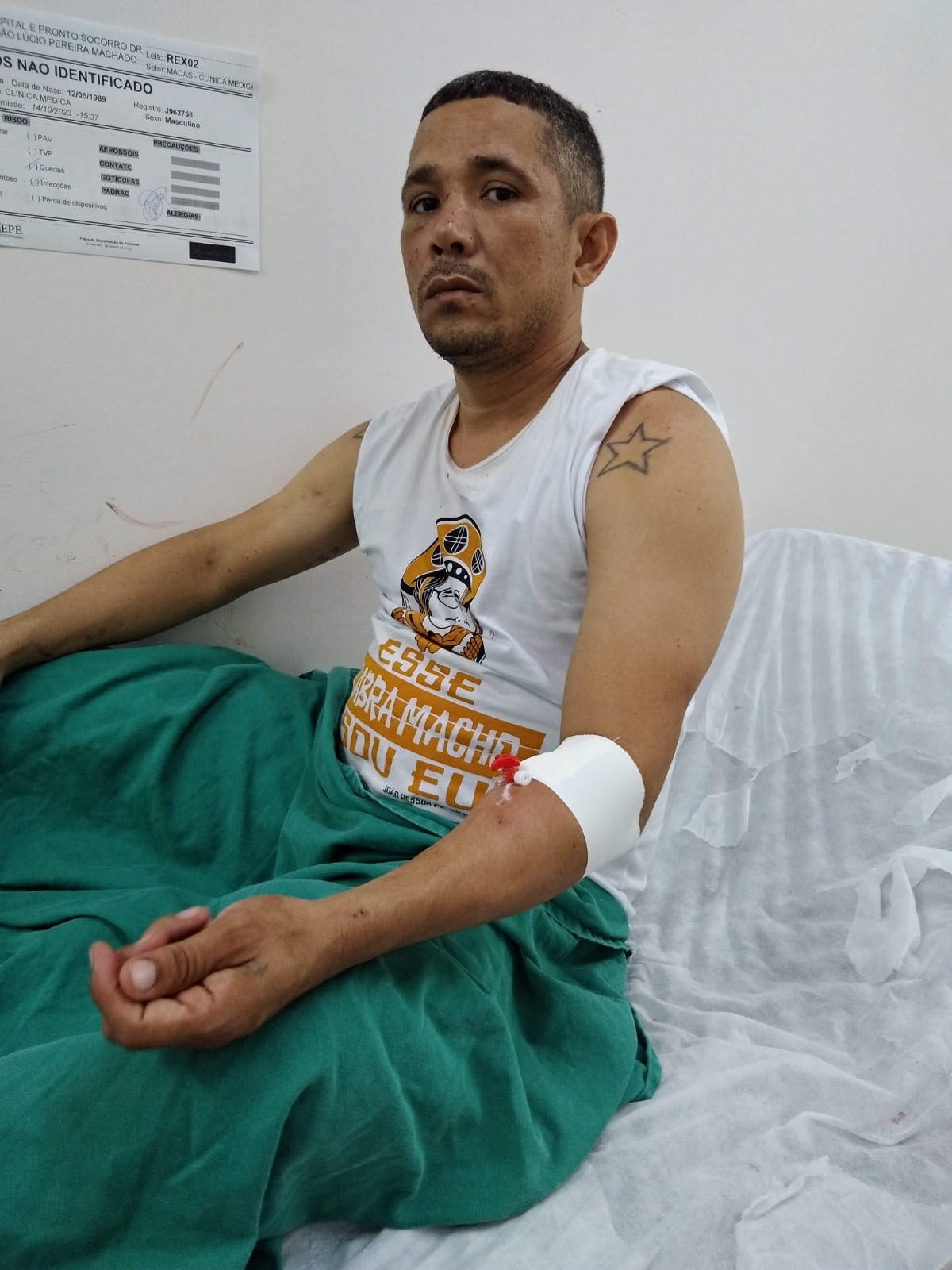 HPS João Lúcio procura familiares de paciente internado em Manaus