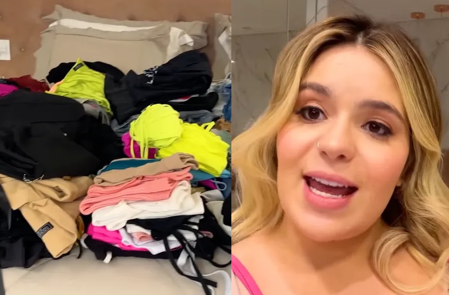 Viih Tube doa metade de suas roupas: 'fui do PP ao G'