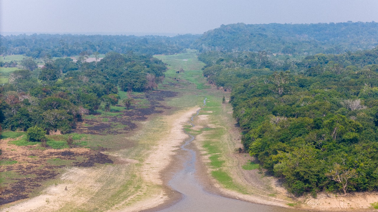 Seca histórica atinge todos os municípios do Amazonas