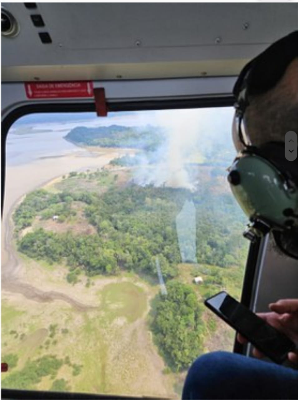 Incêndios na região metropolitana de Manaus reduzem 78%, aponta Inpe