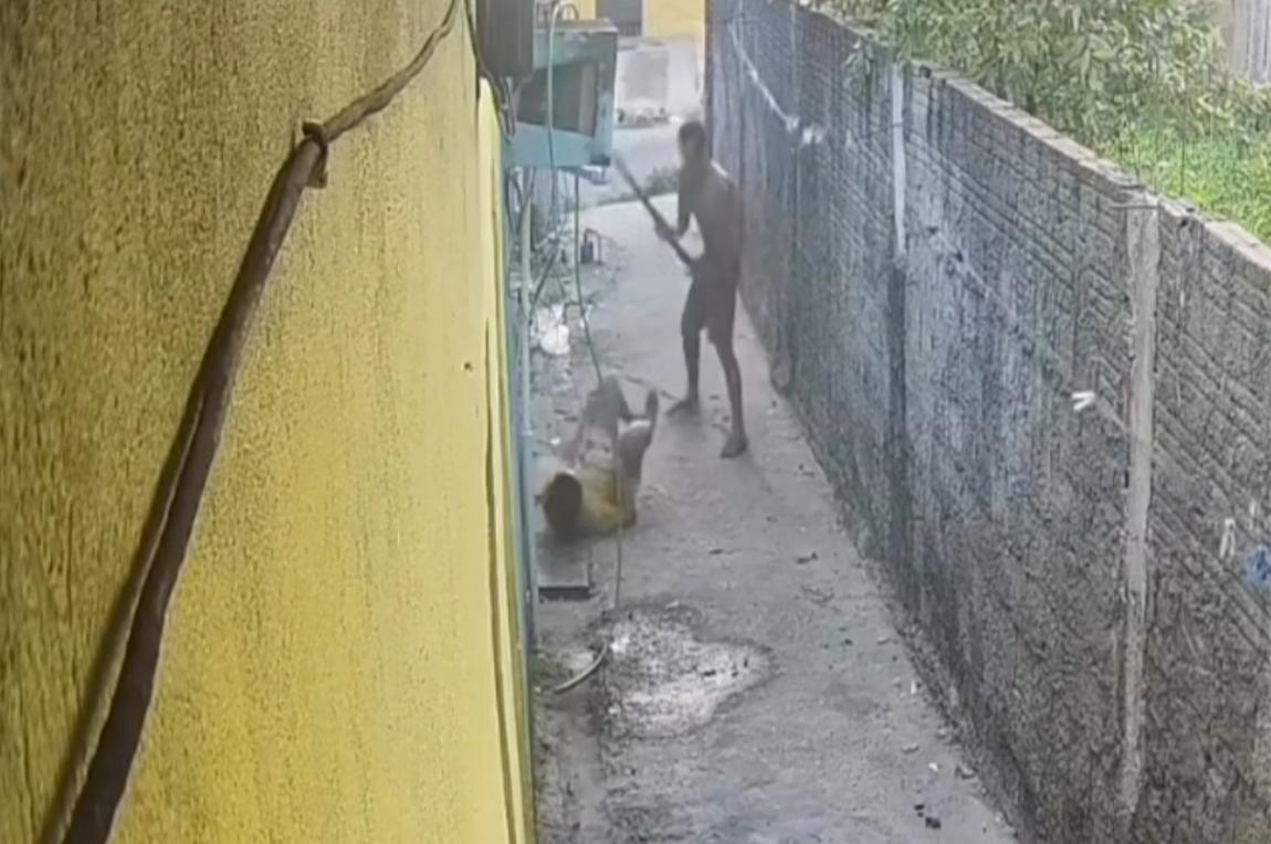 Homem que tentou estuprar mulher e a agrediu com pauladas é preso em Manaus