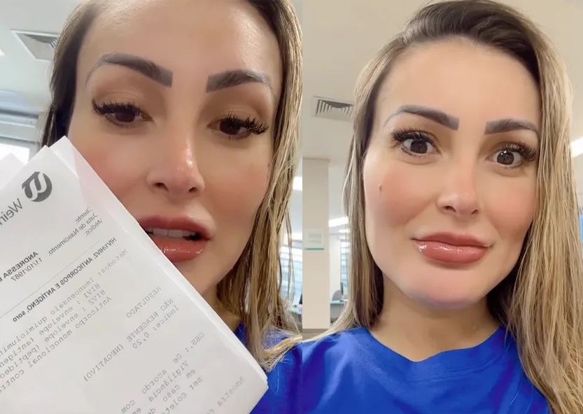 Andressa Urach desembolsa bolada em exames para detectar ISTs