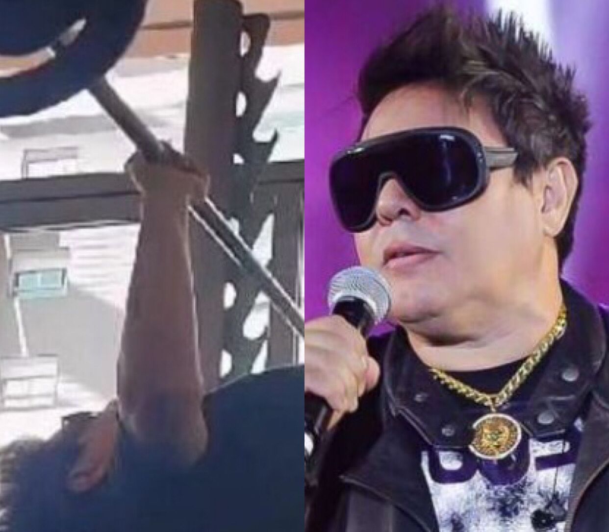 Vocalista do Calcinha Preta é atingido por barra de ferro em academia