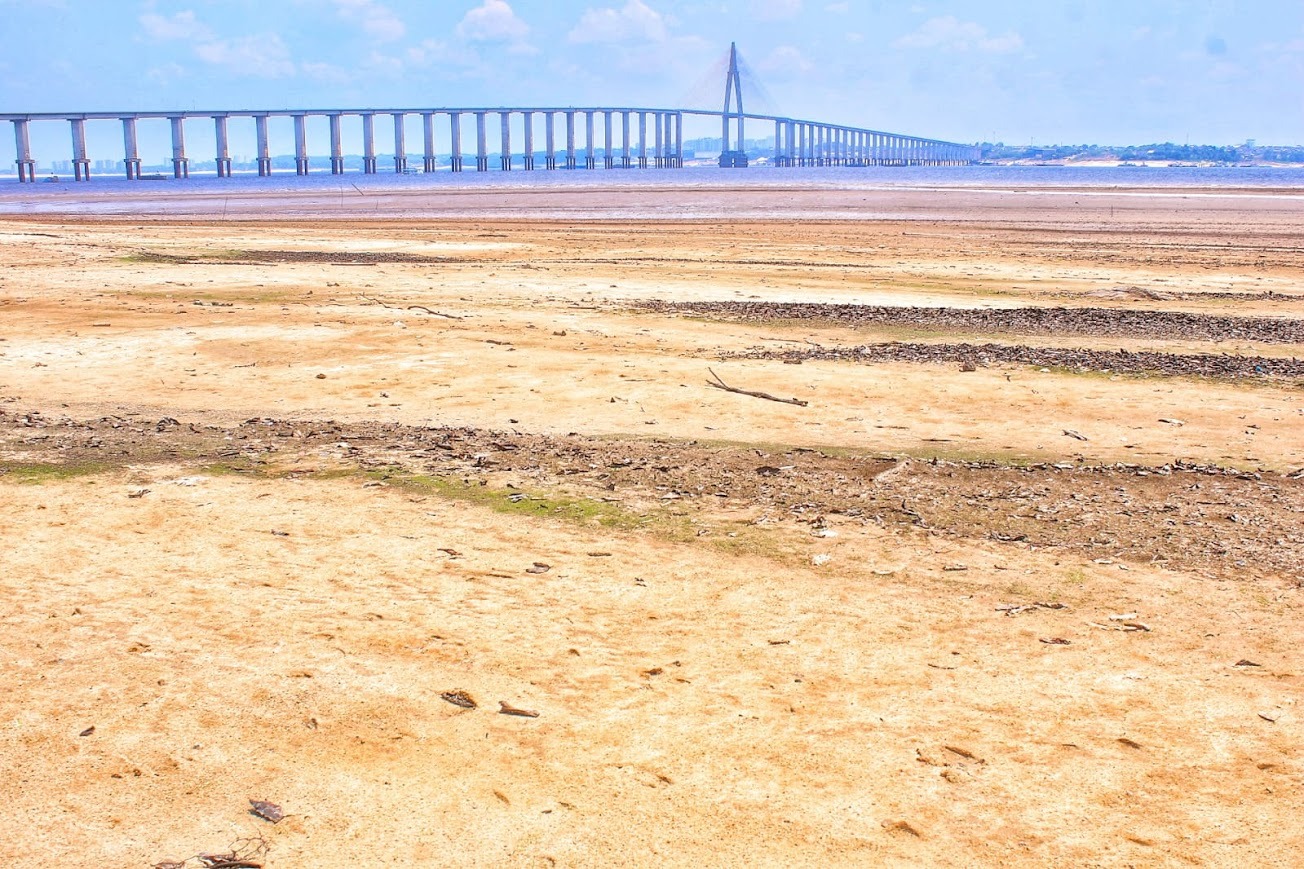 Rio Negro volta a estar abaixo dos 13 metros em Manaus