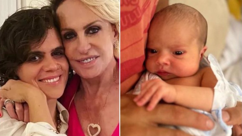 Neta recém-nascida de Ana Maria Braga ainda não tem nome