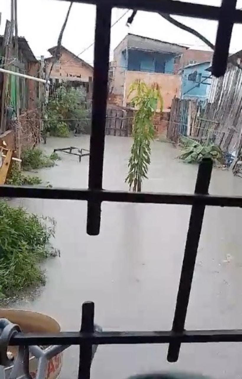 Chuva causa estragos e defesa civil registra 20 ocorrências em Manaus