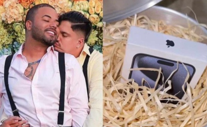 Influencer envia iPhone 15 em convites de casamento e viraliza