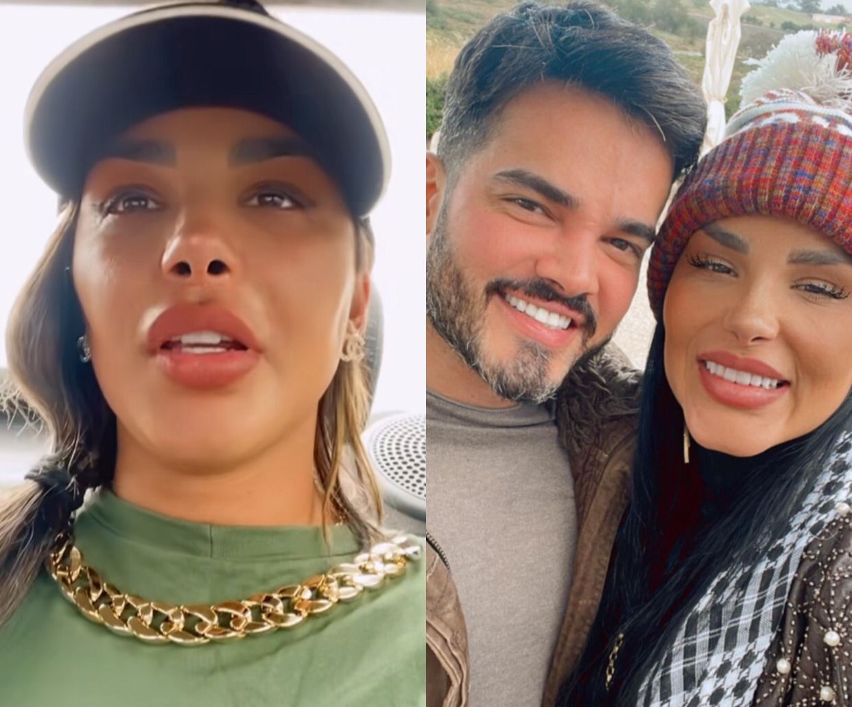 Chorando, Jenny Miranda anuncia fim do casamento com médico Fábio Gontijo