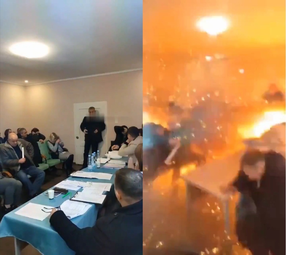 Saiba motivo que fez deputado explodir granadas durante reunião na Ucrânia