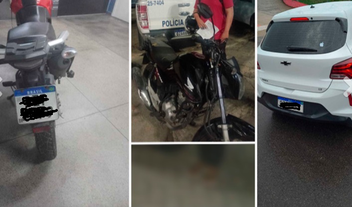 Polícia recupera 5 veículos roubados em Manaus; saiba quais