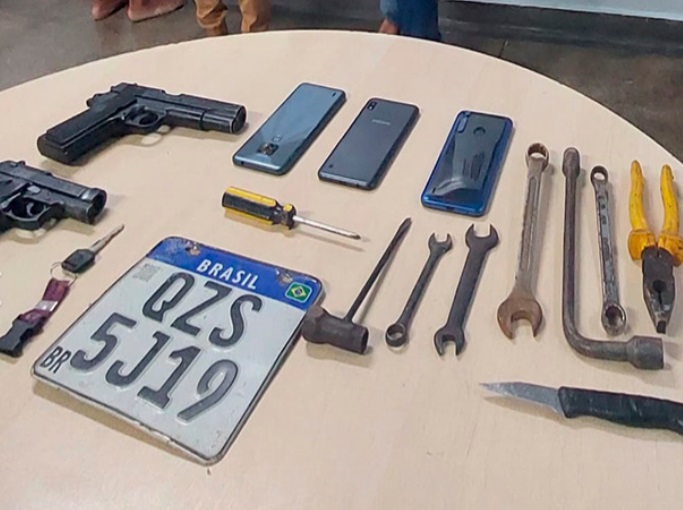 Suspeito de roubar moto é preso após ser rastreado em Manaus