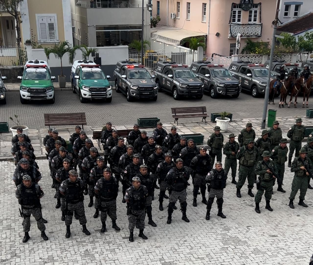 Polícia reforça medidas de segurança durante carnaval