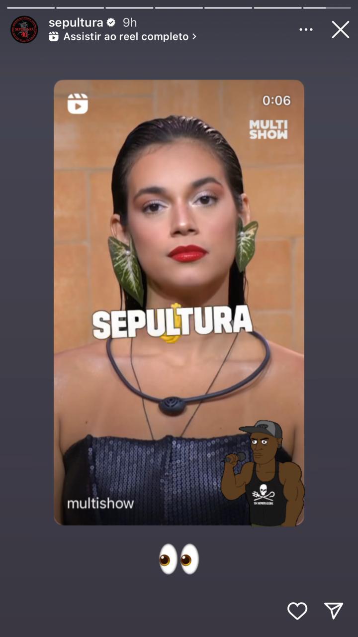 Vocalista do Sepultura reage após Alane ser comparada com cantor 