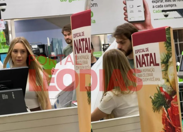 Após negar reconciliação, Carla Diaz é flagrada com Felipe Becari 