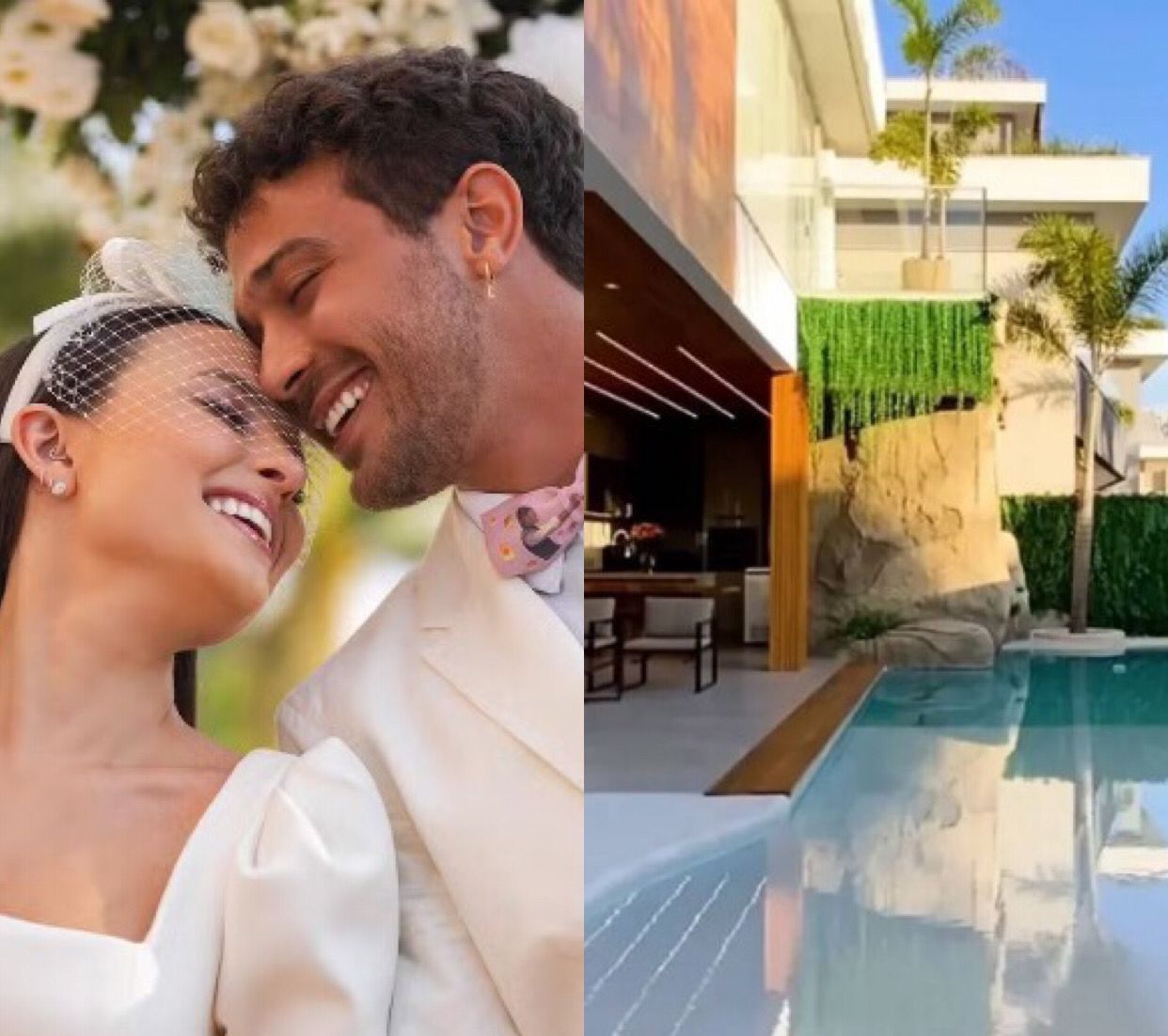 Casamento de Larissa Manoela aconteceu em nova mansão de R$ 4 milhões