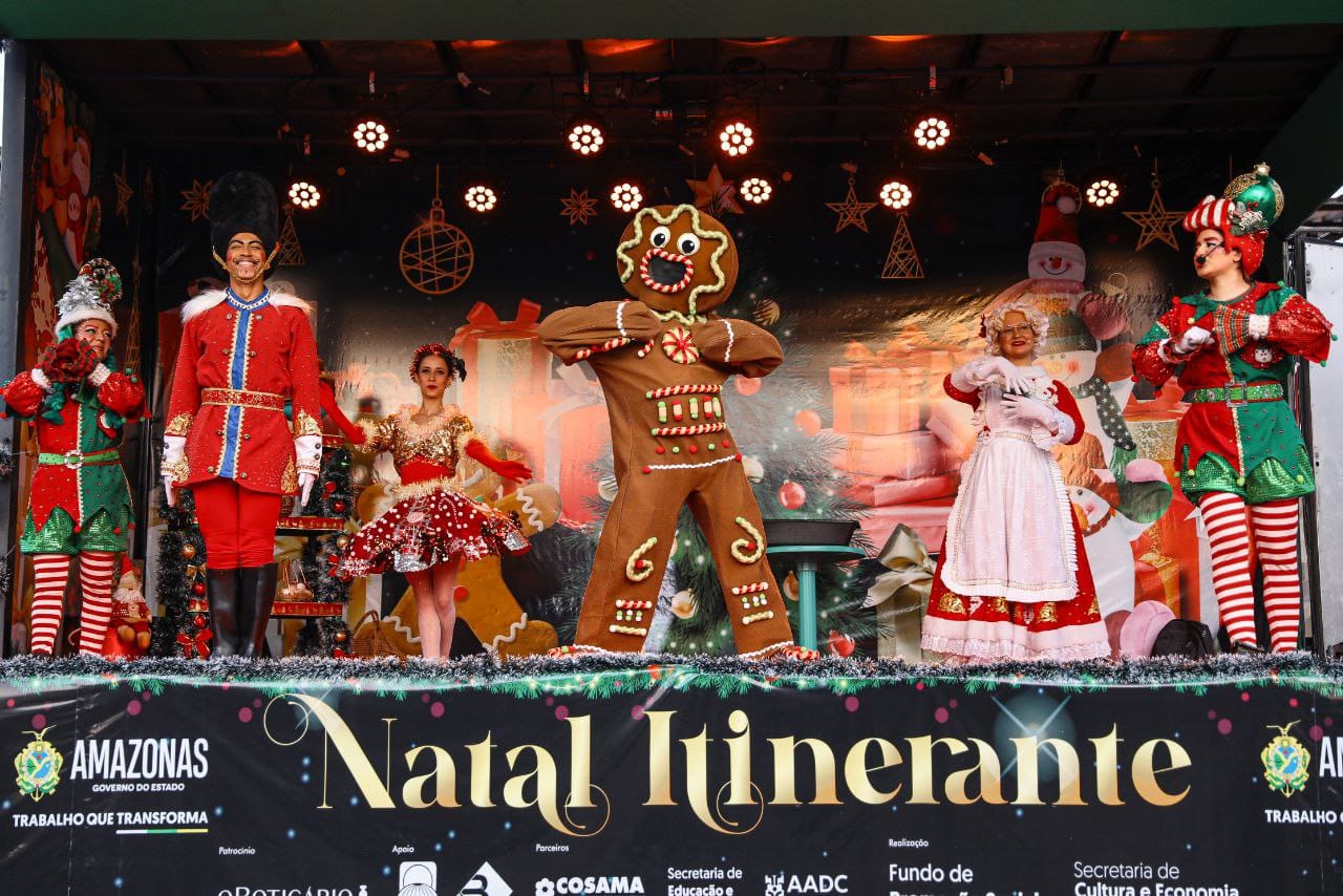 Natal Itinerante encerra com show no Largo São Sebastião; veja programação