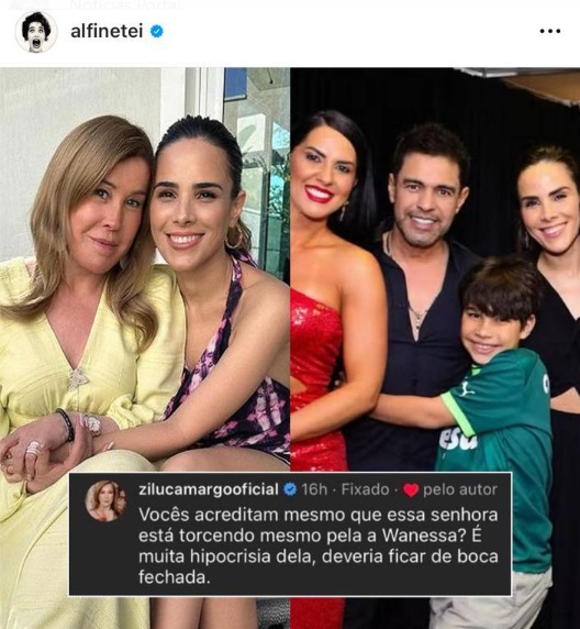 Zilu se irrita com torcida de Graciele Lacerda para Wanessa no BBB24