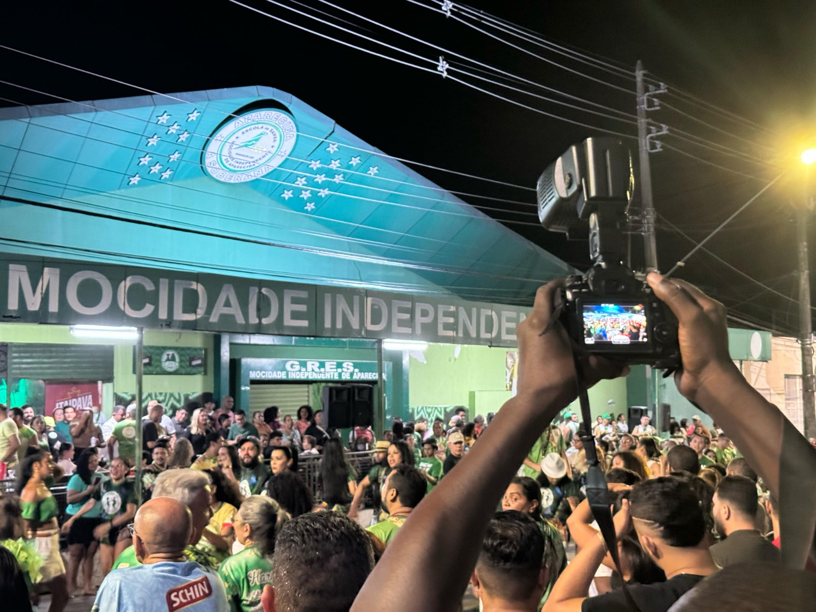 Aparecida avança na produção de documentário sobre a história da escola de samba