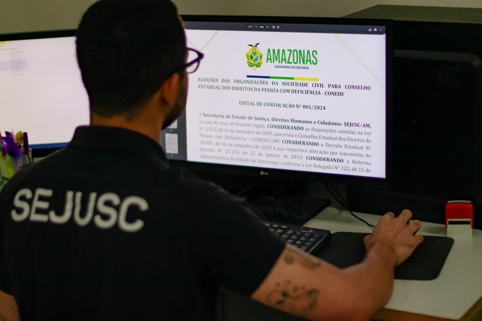 Abertas inscrições para membros do conselho dos direitos da pessoa com deficiência em Manaus