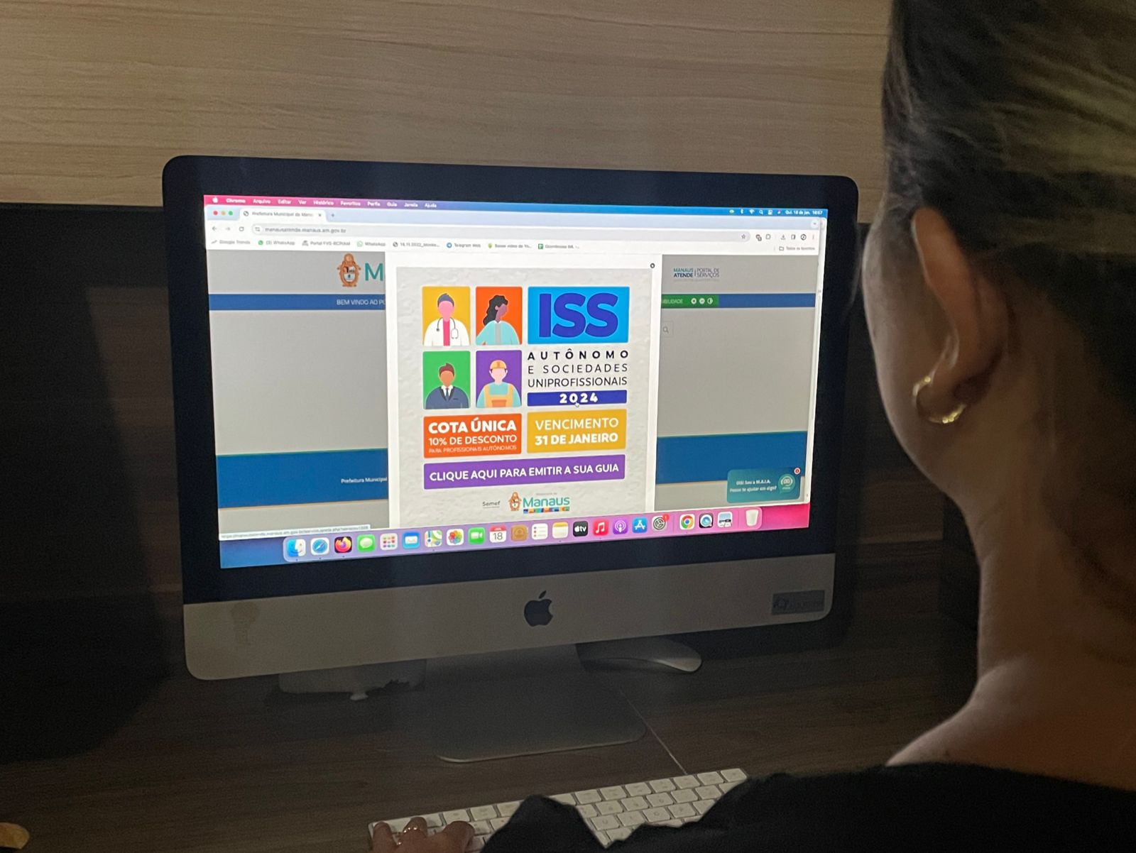 Guia do ISS Autônomo 2024 pode ser emitida no portal Manaus Atende; confira