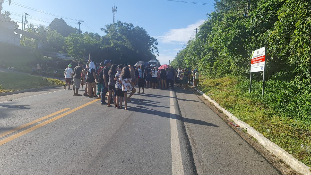 BR-174 é liberada para tráfego após protesto
