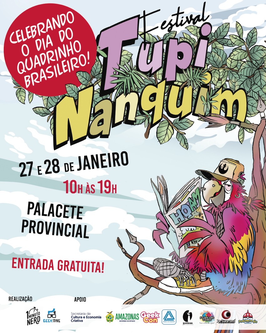 Festival Tupinanquim reúne amantes de quadrinhos e cultura pop em Manaus