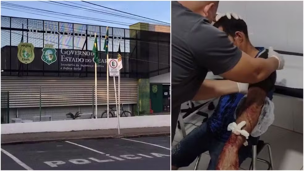 Ladrão pede socorro em delegacia para escapar de linchamento