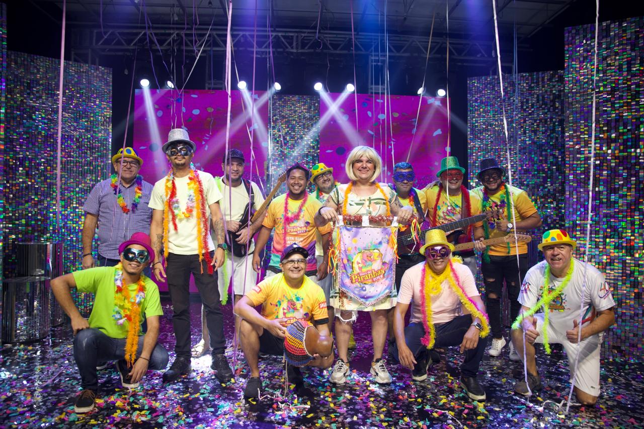 Bloco das Piranhas sacode Manaus no domingo gordo de carnaval