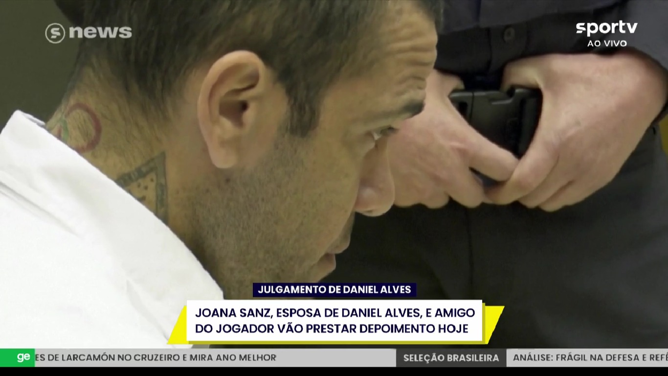 Médicos confirmam DNA de Daniel Alves em corpo de vítima durante julgamento