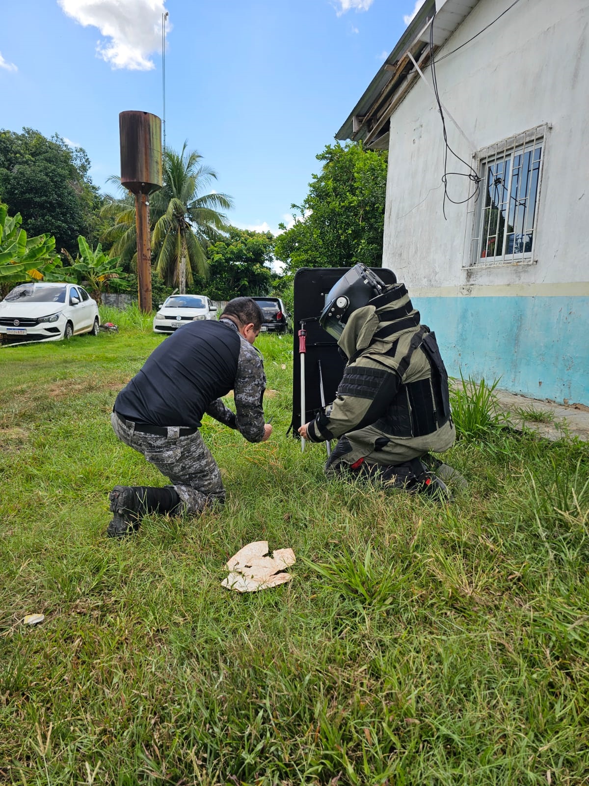 Artefato explosivo é encontrado próximo a delegacia de Iranduba